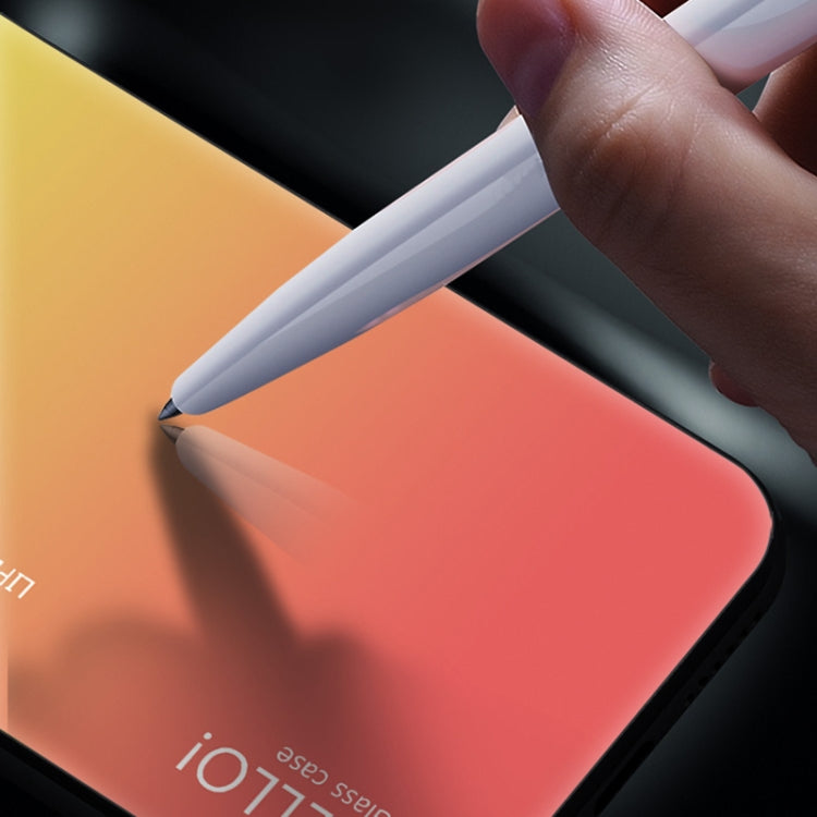 Gradient Color Glass Case for Galaxy J4+
