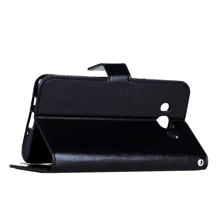 For Galaxy J5 (2016) / J510 Crazy Horse Texture Horizontal Flip Leather Case with Magnetic Buckle & Holder & Card Slots & Wallet & Photo Frame