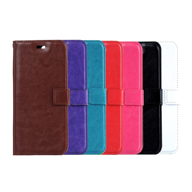 For Galaxy J5 (2016) / J510 Crazy Horse Texture Horizontal Flip Leather Case with Magnetic Buckle & Holder & Card Slots & Wallet & Photo Frame