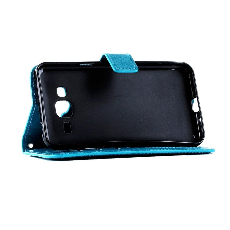 For Galaxy J3 (2016) / J310 Crazy Horse Texture Horizontal Flip Leather Case with Magnetic Buckle & Holder & Card Slots & Wallet & Photo Frame