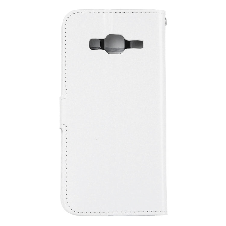 For Galaxy J3 (2016) / J310 Crazy Horse Texture Horizontal Flip Leather Case with Magnetic Buckle & Holder & Card Slots & Wallet & Photo Frame