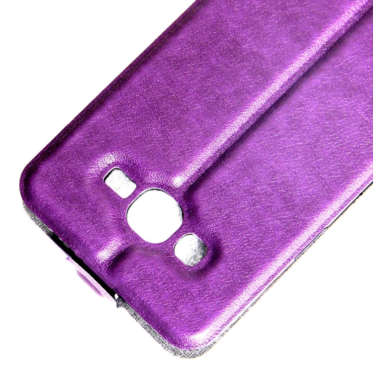 For Galaxy J2 Prime / G532 Vertical Flip Leather Case with Card Slot & Photo Frame