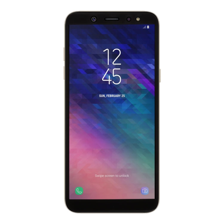 0.26mm 9H 2.5D Tempered Glass Film for Galaxy A6 (2018)(Black)