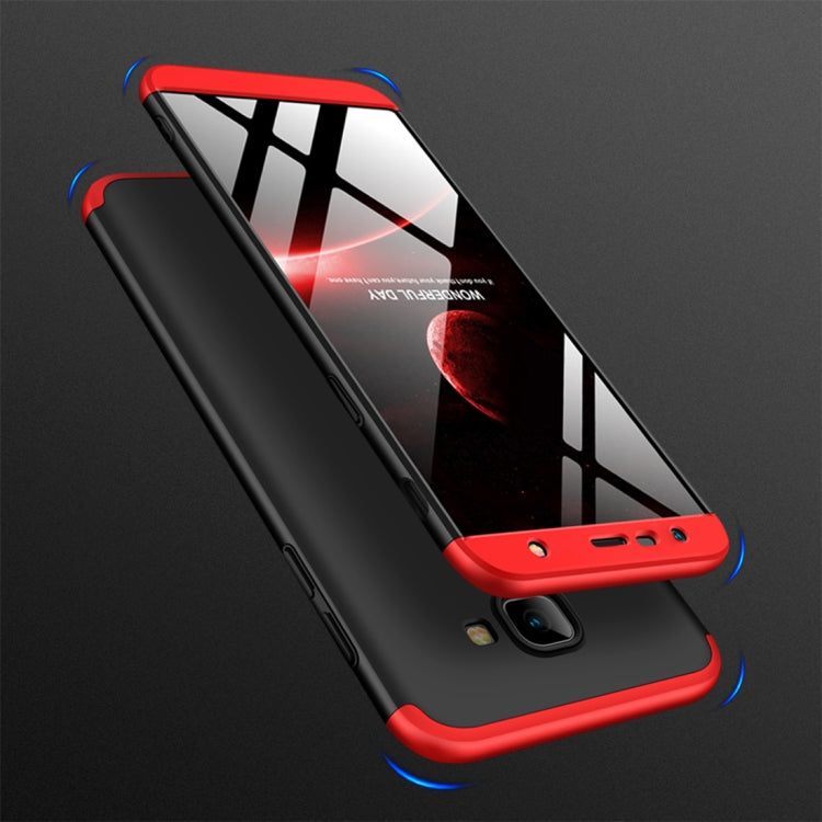GKK Three Stage Splicing Full Coverage PC Case for Samsung Galaxy J4+