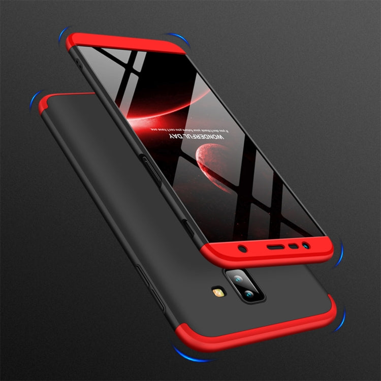 GKK Three Stage Splicing Full Coverage PC Case for Samsung Galaxy J6+