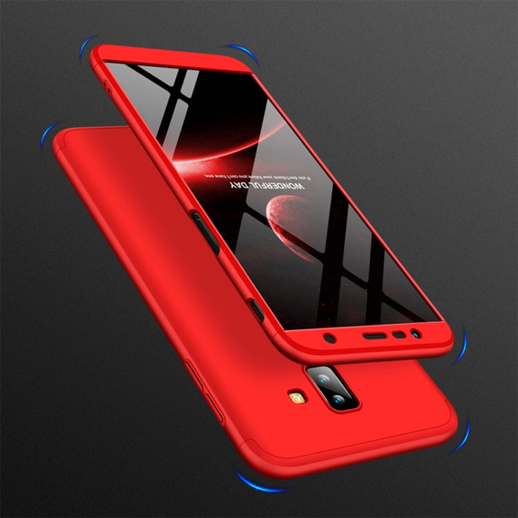 GKK Three Stage Splicing Full Coverage PC Case for Samsung Galaxy J6+