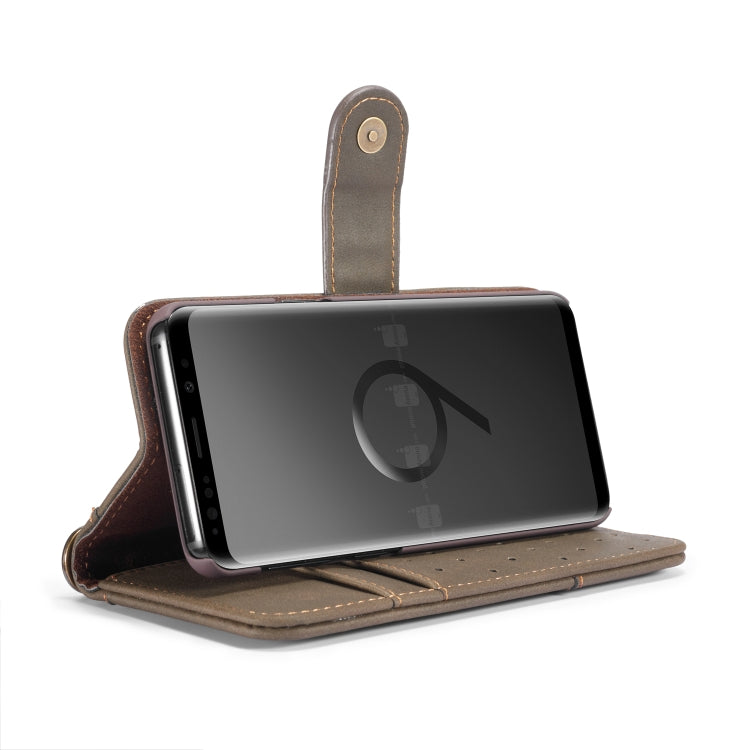 Cowhide Texture  Horizontal Flip Leather Case for Galaxy S9 Plus, with Holder & Card Slots & Wallet & Sling