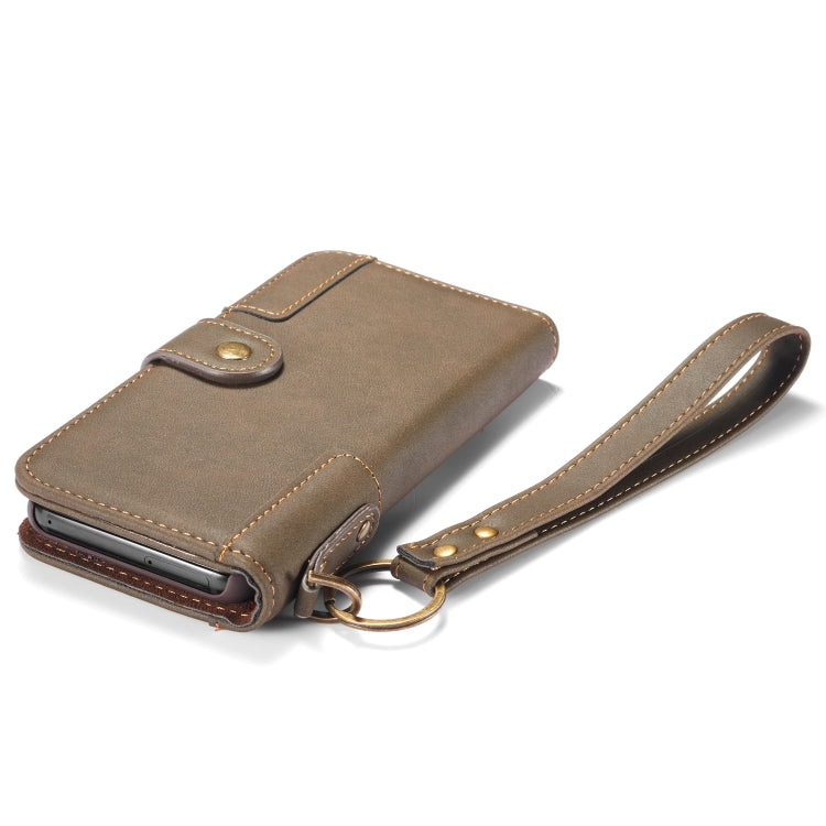 Cowhide Texture  Horizontal Flip Leather Case for Galaxy S9 Plus, with Holder & Card Slots & Wallet & Sling