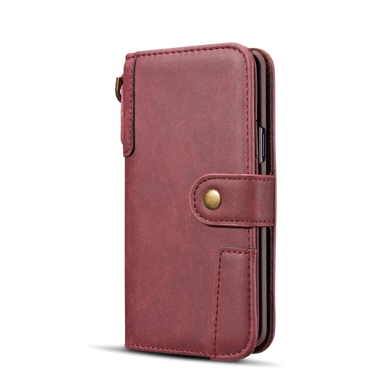 Cowhide Texture  Horizontal Flip Leather Case for Galaxy S9 Plus, with Holder & Card Slots & Wallet & Sling