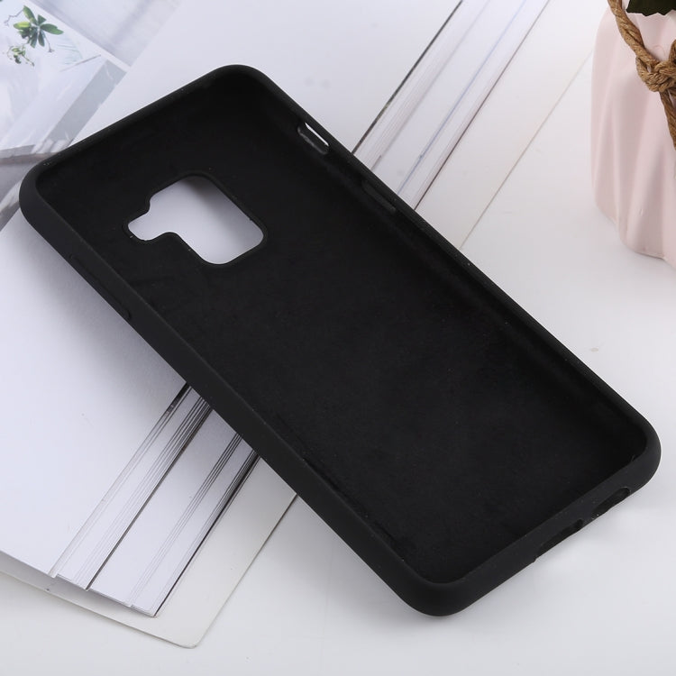 Solid Color Liquid Silicone Shockproof Soft Case for Galaxy A8