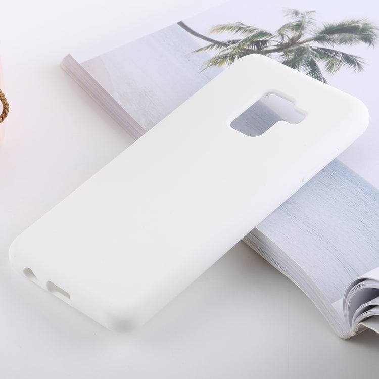 Solid Color Liquid Silicone Shockproof Soft Case for Galaxy A8