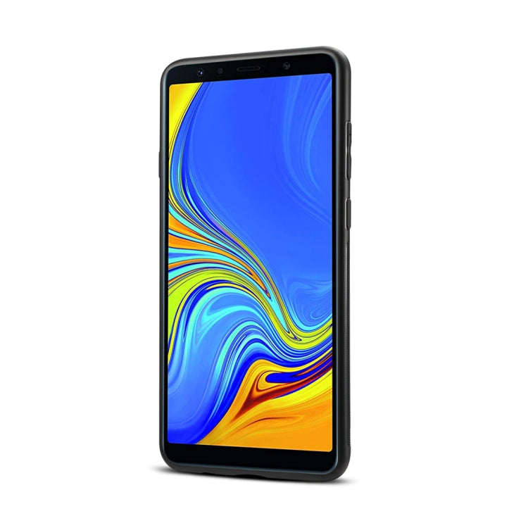 Dibase TPU + PC + PU Crazy Horse Texture Protective Case for Samsung Galaxy A9 (2018) / A9s, with Holder & Card Slots