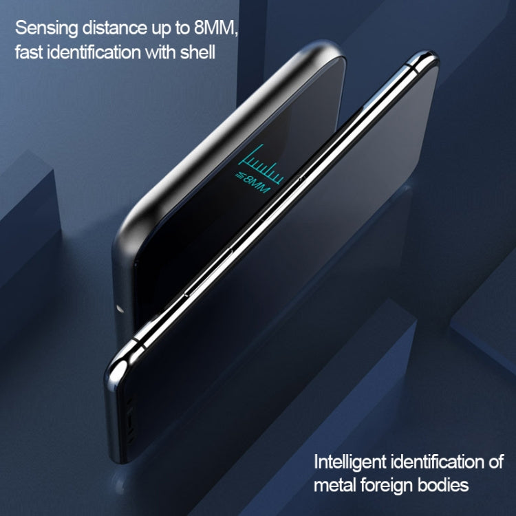 A9 Multi-function 7.5/10W QI Standard Wireless Quick Charging with Desktop Phone Holder(Grey)
