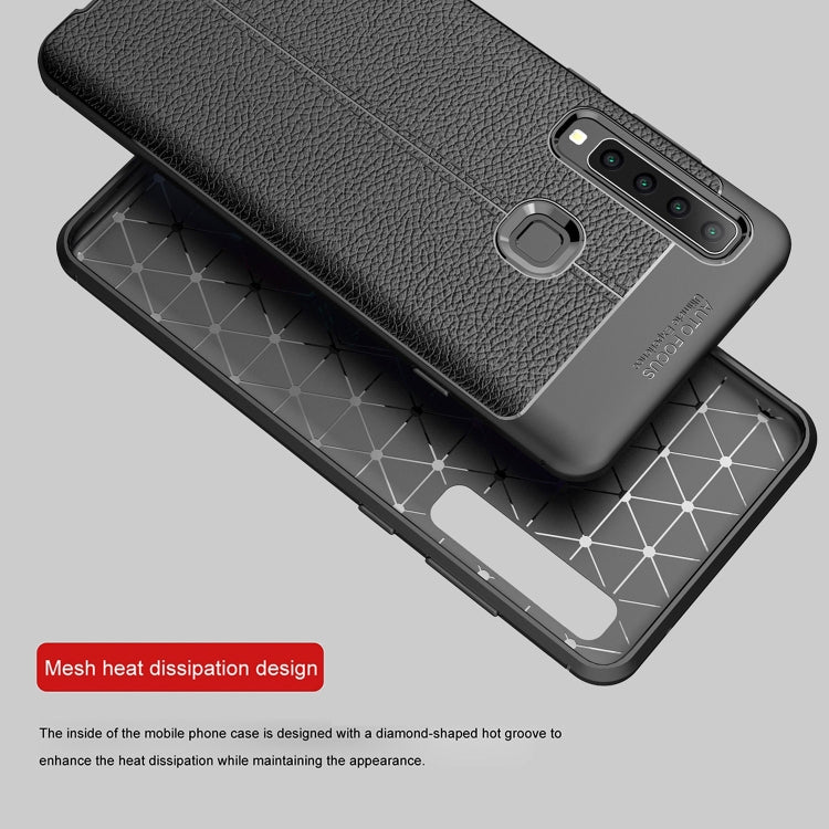 Litchi Texture TPU Shockproof Case for Galaxy A9 (2018) / A9s