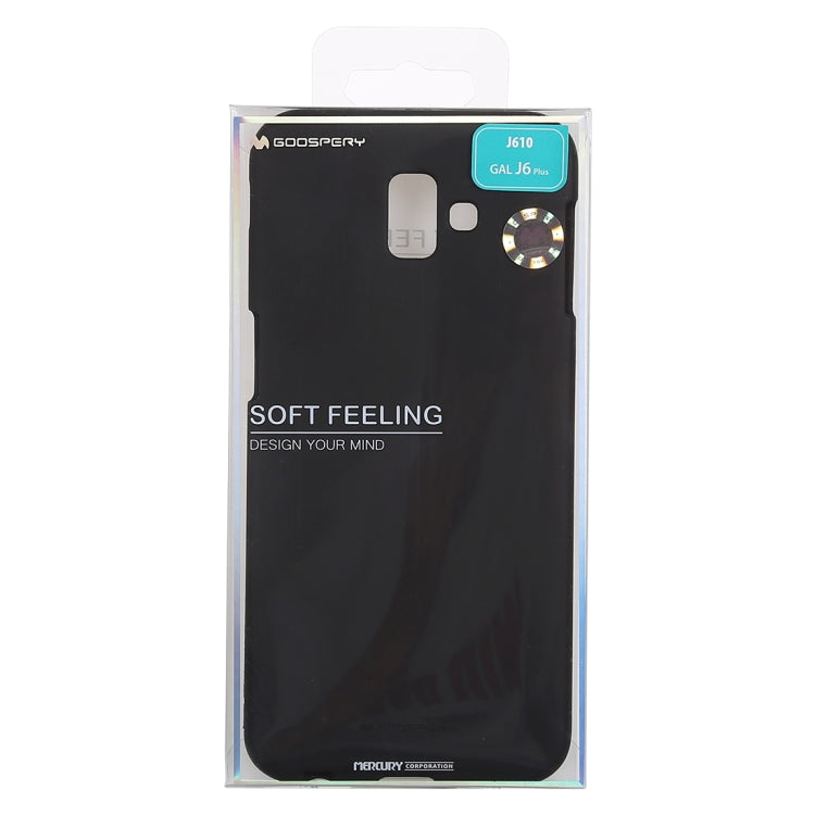 GOOSPERY SOFT FEELING Solid Color Dropproof TPU Protective Case for Samsung Galaxy J6 (2018)