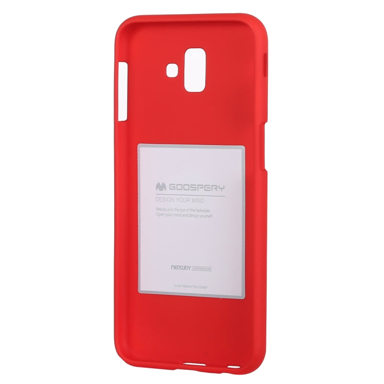 GOOSPERY SOFT FEELING Solid Color Dropproof TPU Protective Case for Samsung Galaxy J6 (2018)