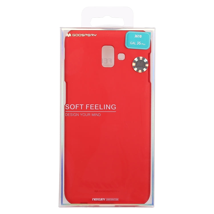 GOOSPERY SOFT FEELING Solid Color Dropproof TPU Protective Case for Samsung Galaxy J6 (2018)