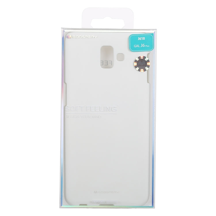 GOOSPERY SOFT FEELING Solid Color Dropproof TPU Protective Case for Samsung Galaxy J6 (2018)