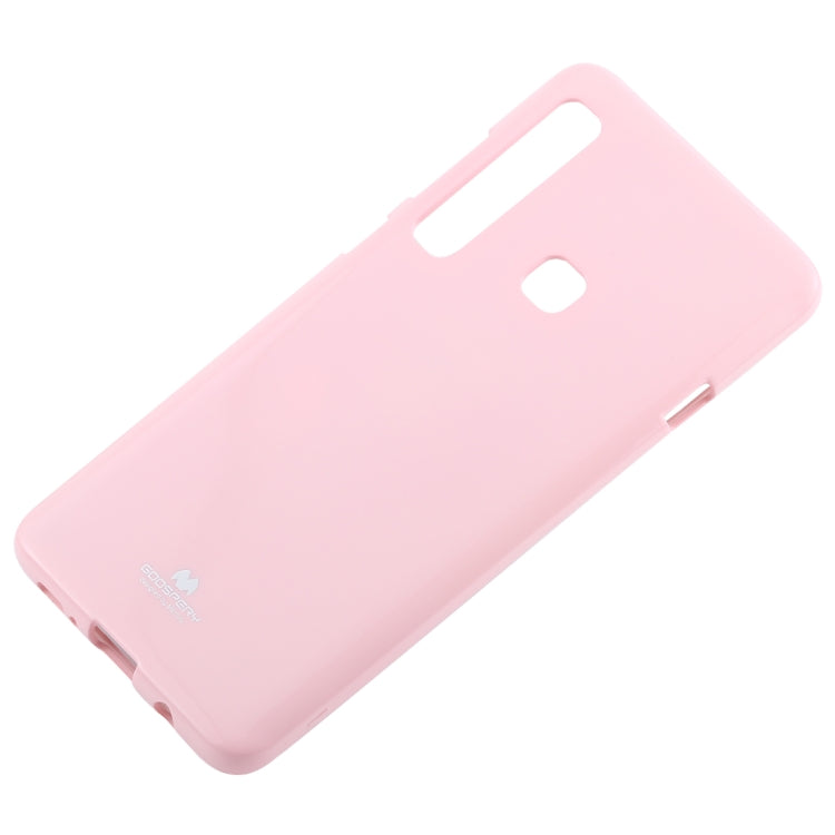 GOOSPERY JELLY CASE TPU Glitter Powder Drop-proof Protective Back Cover Case for Galaxy A9 (2018) / A9s