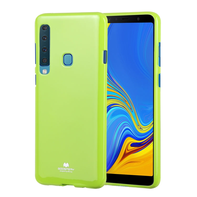 GOOSPERY JELLY CASE TPU Glitter Powder Drop-proof Protective Back Cover Case for Galaxy A9 (2018) / A9s