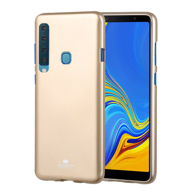 GOOSPERY JELLY CASE TPU Glitter Powder Drop-proof Protective Back Cover Case for Galaxy A9 (2018) / A9s