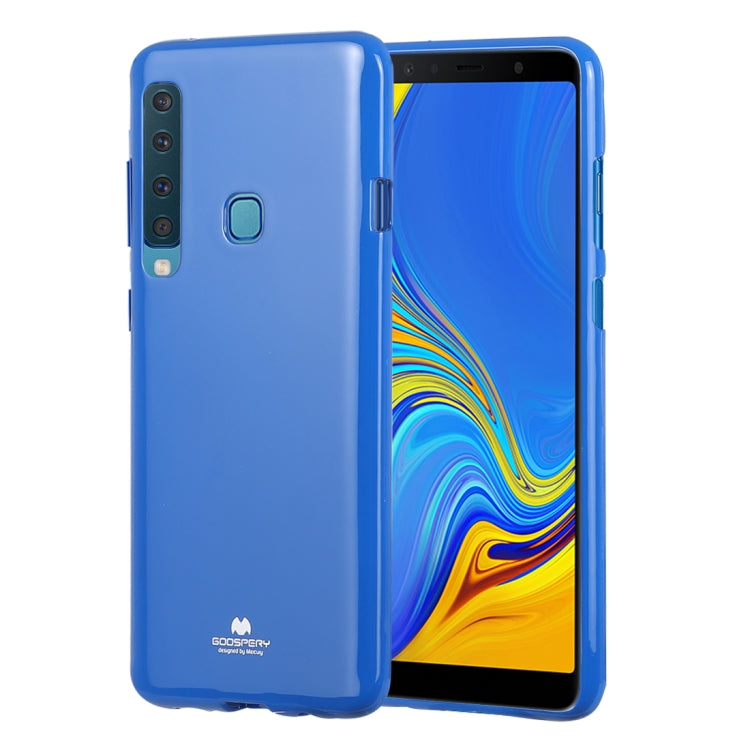 GOOSPERY JELLY CASE TPU Glitter Powder Drop-proof Protective Back Cover Case for Galaxy A9 (2018) / A9s