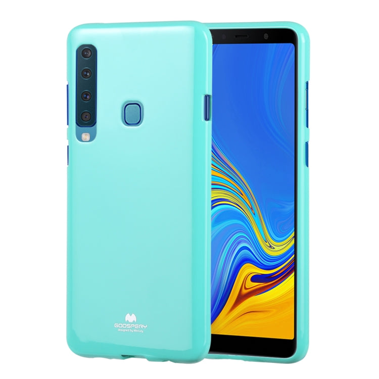 GOOSPERY JELLY CASE TPU Glitter Powder Drop-proof Protective Back Cover Case for Galaxy A9 (2018) / A9s