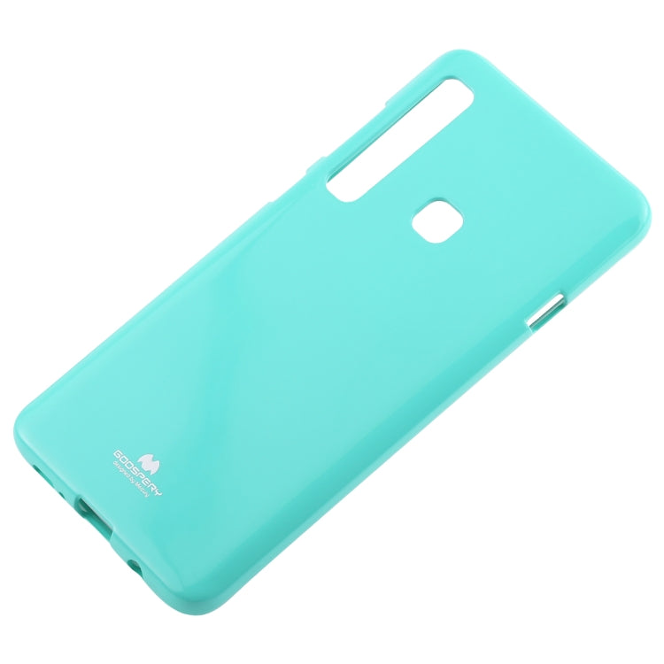 GOOSPERY JELLY CASE TPU Glitter Powder Drop-proof Protective Back Cover Case for Galaxy A9 (2018) / A9s