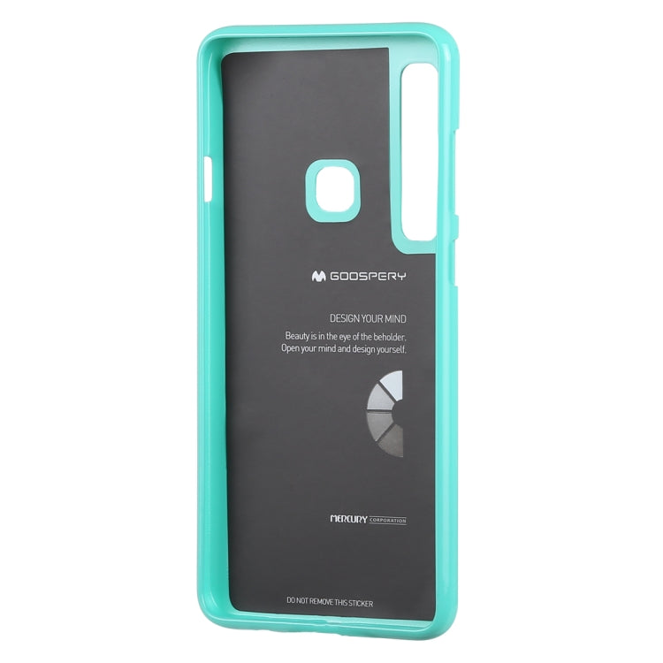 GOOSPERY JELLY CASE TPU Glitter Powder Drop-proof Protective Back Cover Case for Galaxy A9 (2018) / A9s
