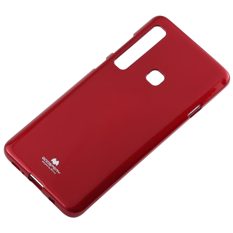 GOOSPERY JELLY CASE TPU Glitter Powder Drop-proof Protective Back Cover Case for Galaxy A9 (2018) / A9s