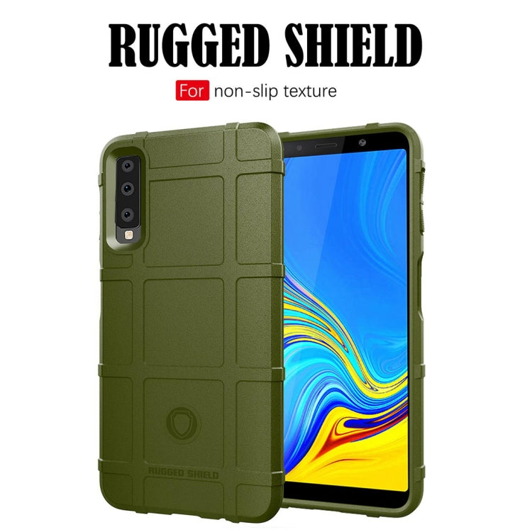Shockproof Protector Cover Full Coverage Silicone Case for Galaxy A7 2018