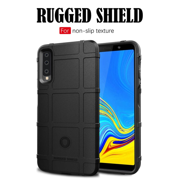 Shockproof Protector Cover Full Coverage Silicone Case for Galaxy A7 2018