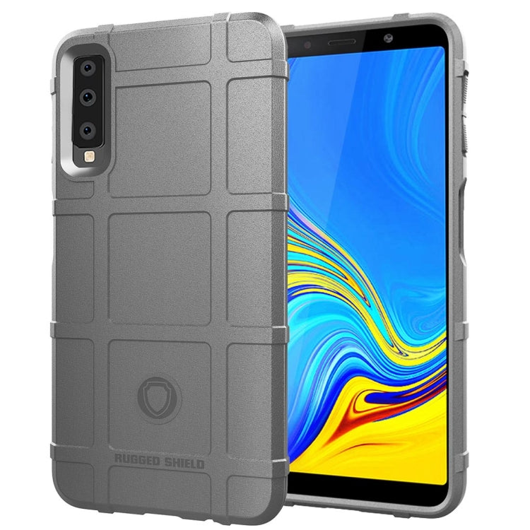 Shockproof Protector Cover Full Coverage Silicone Case for Galaxy A7 2018