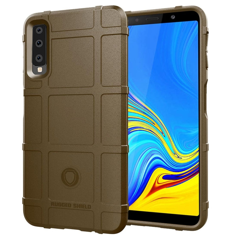 Shockproof Protector Cover Full Coverage Silicone Case for Galaxy A7 2018