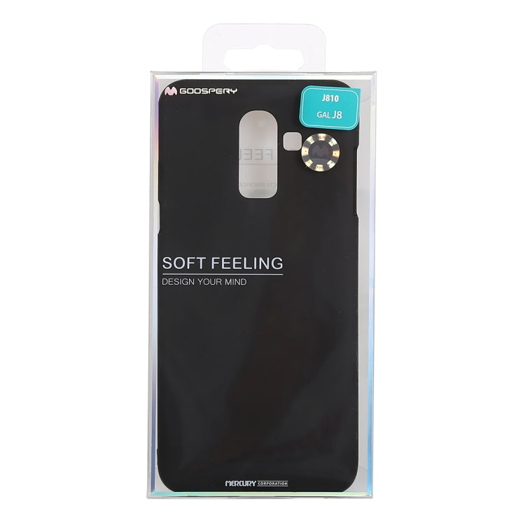 GOOSPERY SOFT FEELING Solid Color Dropproof TPU Protective Case for Samsung Galaxy J8 (2018)