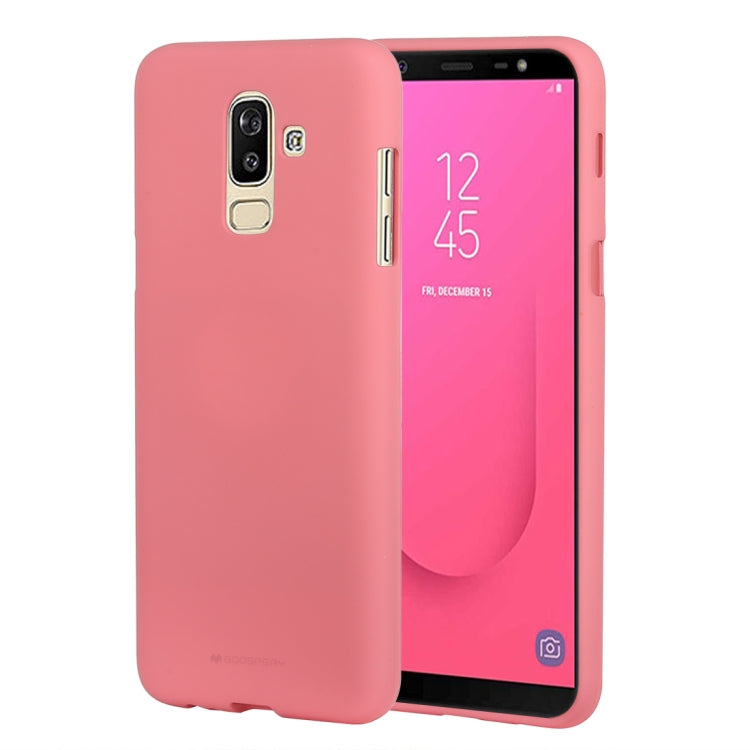 GOOSPERY SOFT FEELING Solid Color Dropproof TPU Protective Case for Samsung Galaxy J8 (2018)