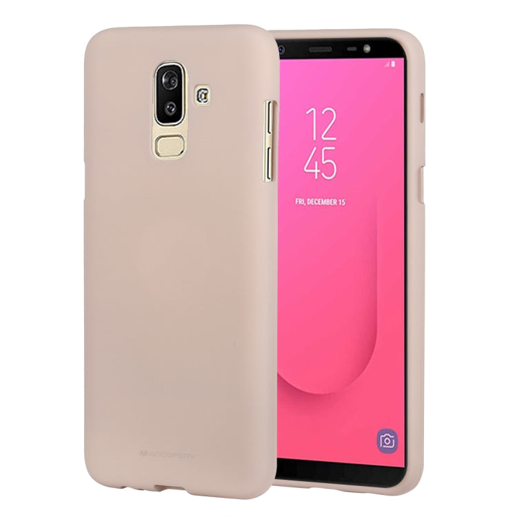 GOOSPERY SOFT FEELING Solid Color Dropproof TPU Protective Case for Samsung Galaxy J8 (2018)