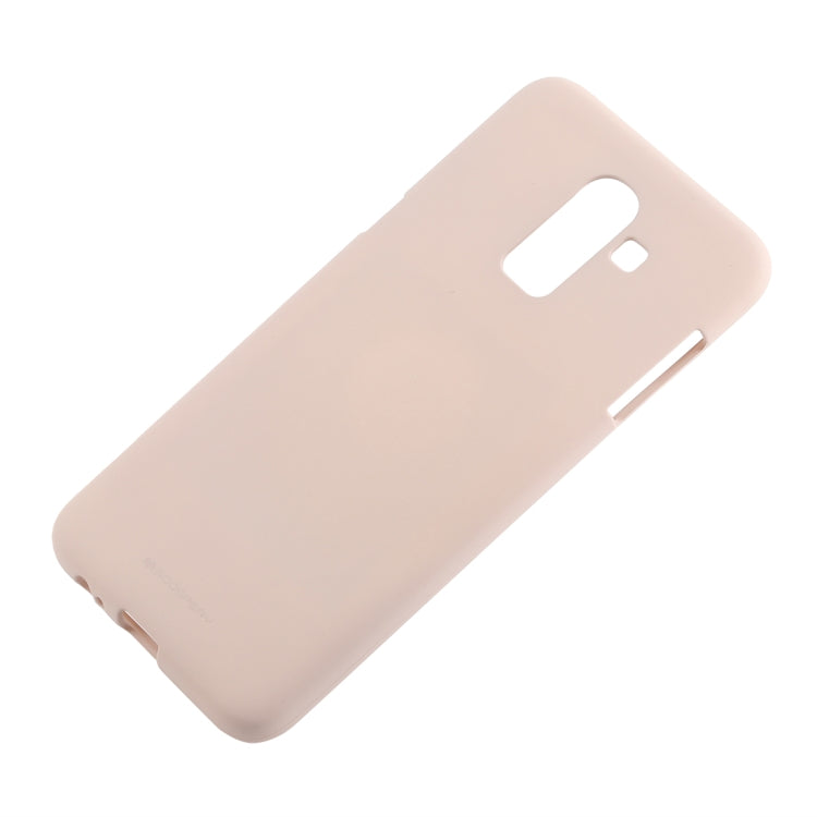 GOOSPERY SOFT FEELING Solid Color Dropproof TPU Protective Case for Samsung Galaxy J8 (2018)