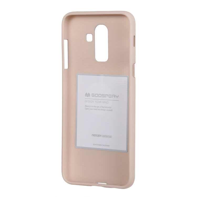 GOOSPERY SOFT FEELING Solid Color Dropproof TPU Protective Case for Samsung Galaxy J8 (2018)