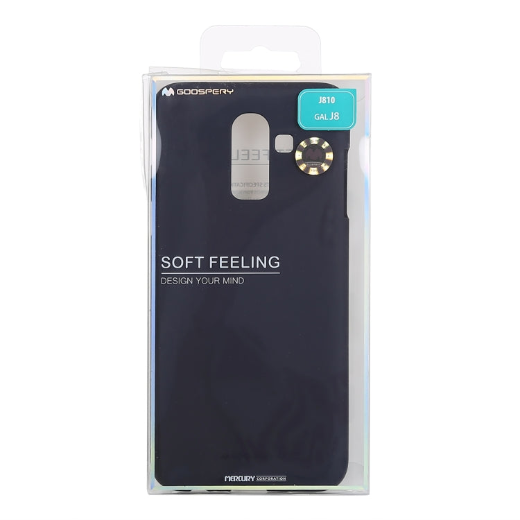 GOOSPERY SOFT FEELING Solid Color Dropproof TPU Protective Case for Samsung Galaxy J8 (2018)