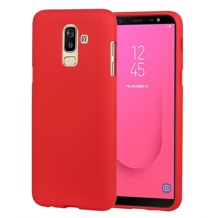 GOOSPERY SOFT FEELING Solid Color Dropproof TPU Protective Case for Samsung Galaxy J8 (2018)