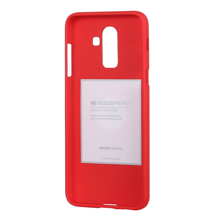 GOOSPERY SOFT FEELING Solid Color Dropproof TPU Protective Case for Samsung Galaxy J8 (2018)