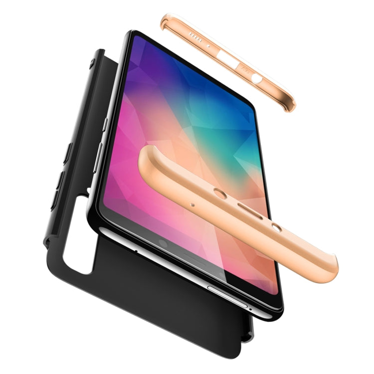 GKK Three Stage Splicing Full Coverage PC Case for Samsung Galaxy A9 (2018) / A9s