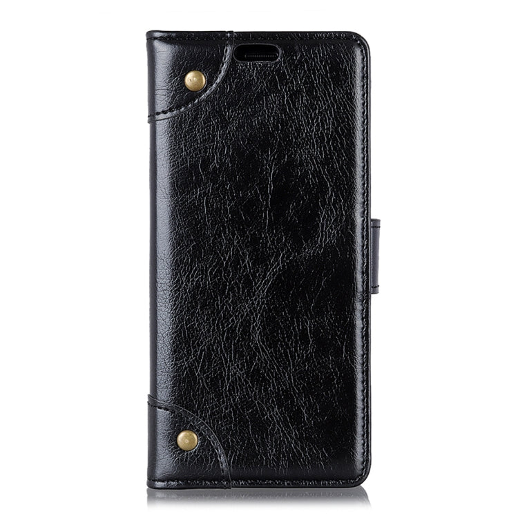 Copper Buckle Nappa Texture Horizontal Flip Leather Case for Samsung Galaxy S10, with Holder & Card Slots & Wallet