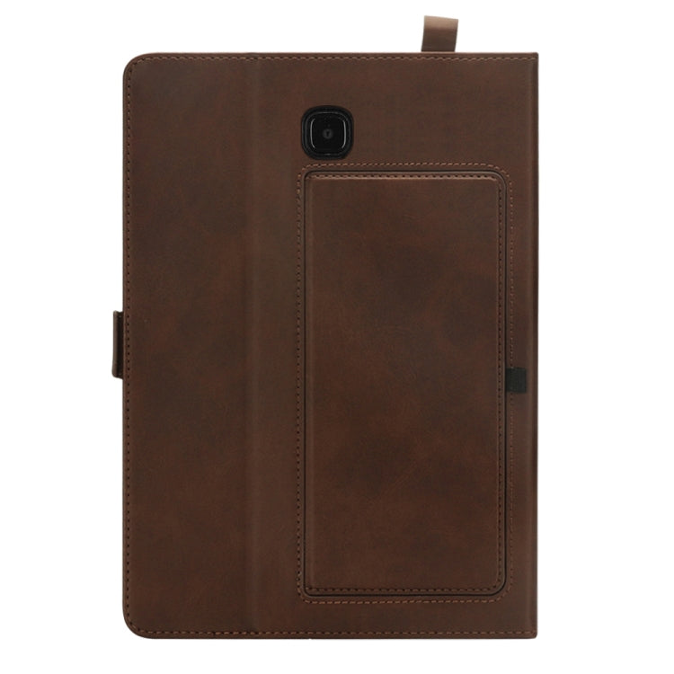 Horizontal Flip Double Holder Leather Case for Galaxy Tab A 8.0 (2018) T387, with Card Slots & Photo Frame & Pen Slot