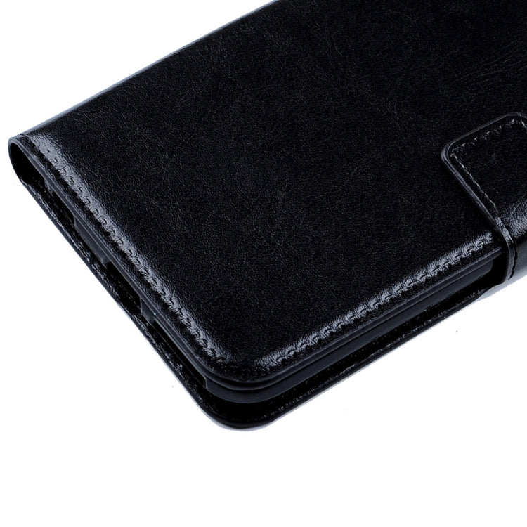 For Galaxy J1 (2016) Crazy Horse Texture Horizontal Flip PU Leather Case with Holder & Card Slots & Wallet & Lanyard