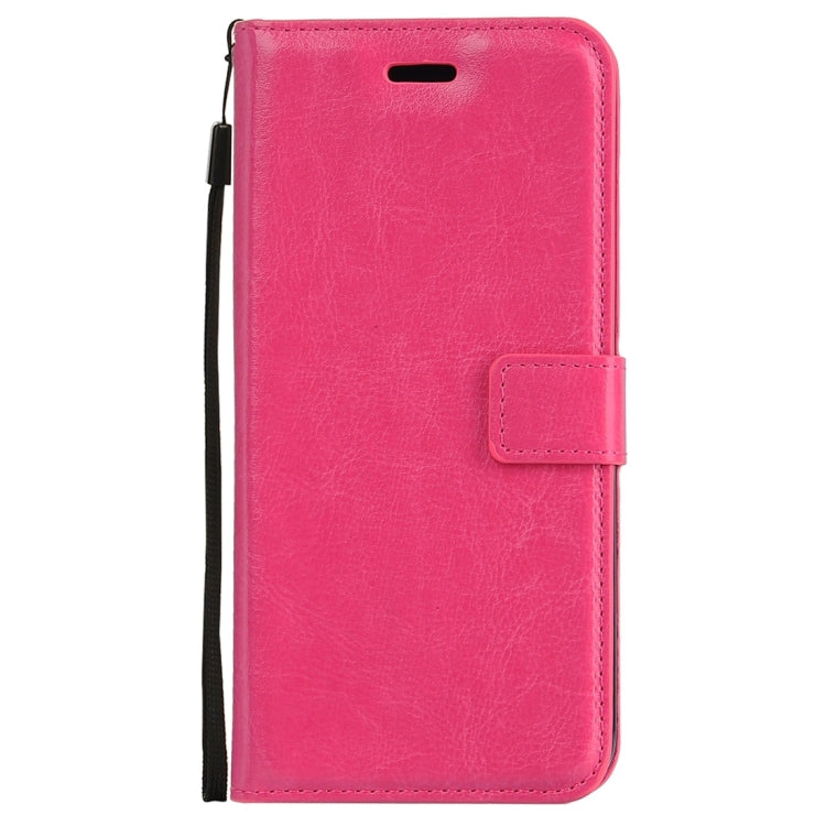 For Galaxy J1 (2016) Crazy Horse Texture Horizontal Flip PU Leather Case with Holder & Card Slots & Wallet & Lanyard
