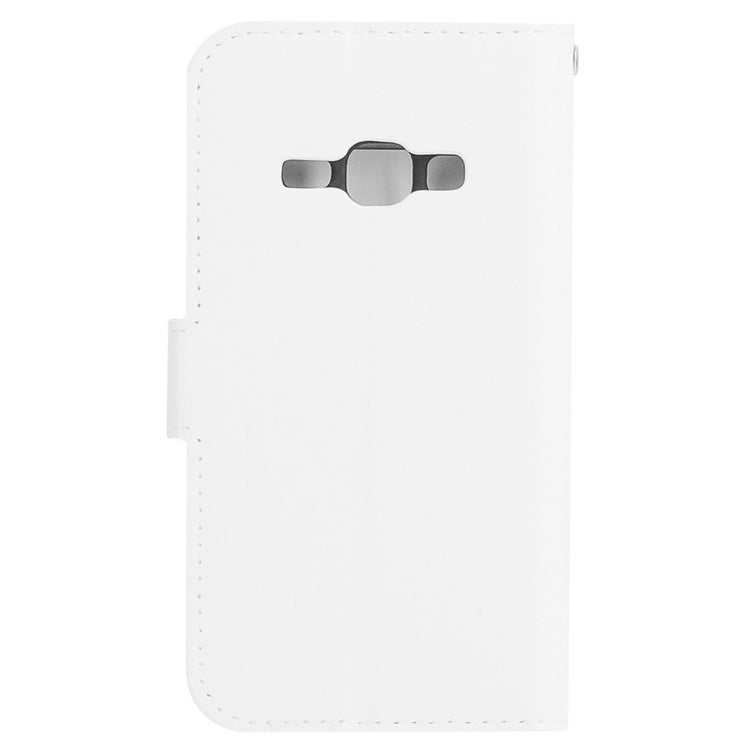 For Galaxy J1 (2016) Crazy Horse Texture Horizontal Flip PU Leather Case with Holder & Card Slots & Wallet & Lanyard
