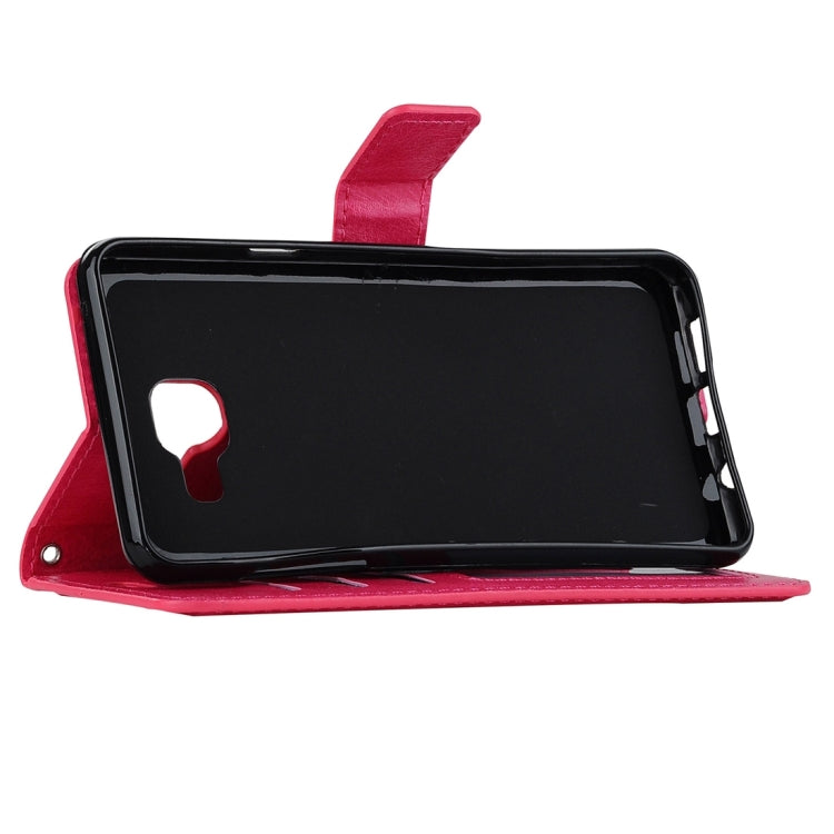 For Galaxy A3 / A310 Crazy Horse Texture Horizontal Flip PU Leather Case with Holder & Card Slots & Wallet