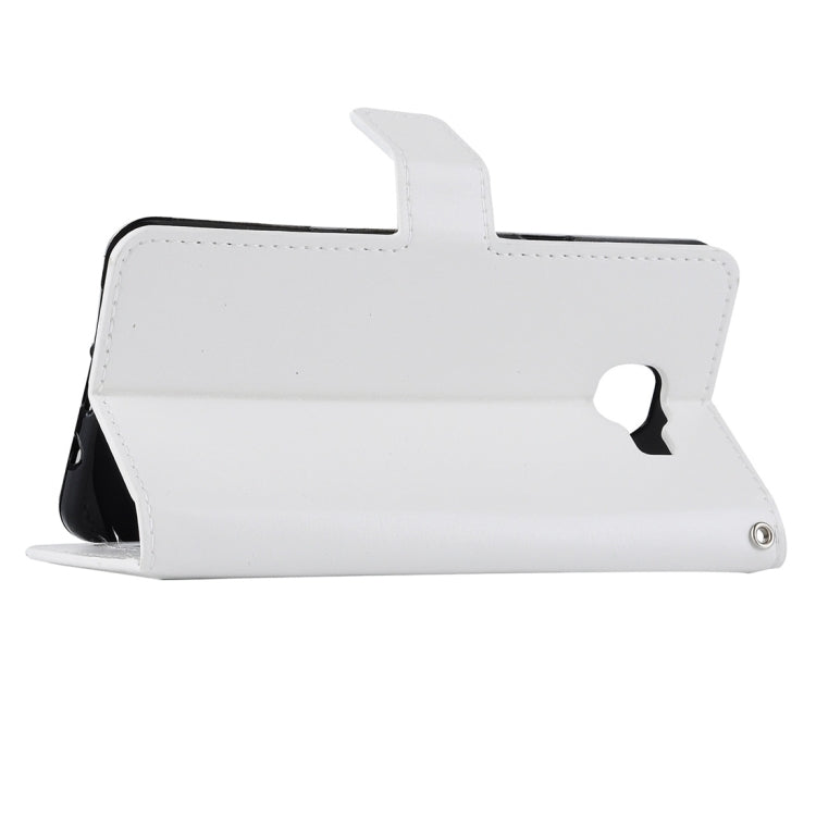 For Galaxy A3 / A310 Crazy Horse Texture Horizontal Flip PU Leather Case with Holder & Card Slots & Wallet